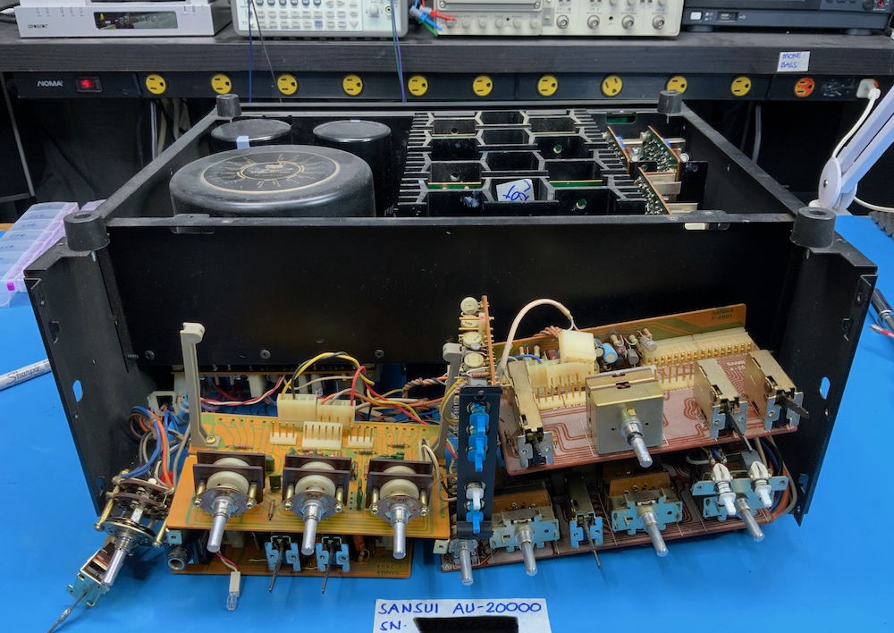 sansui au 20000 front assembly