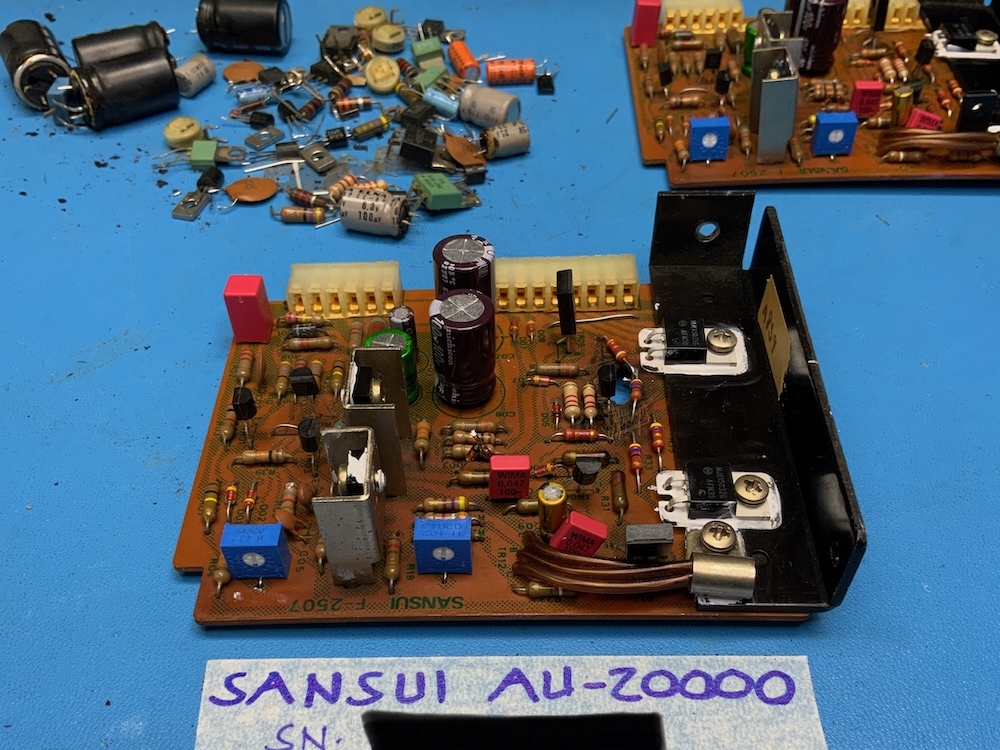 sansui au 20000 driver board after